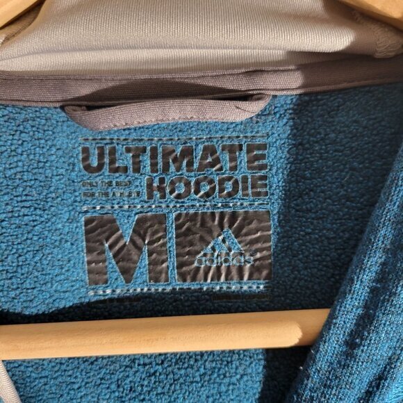 Adidas Hoodie-Blue-Women's‎ MED - Picture 3 of 5